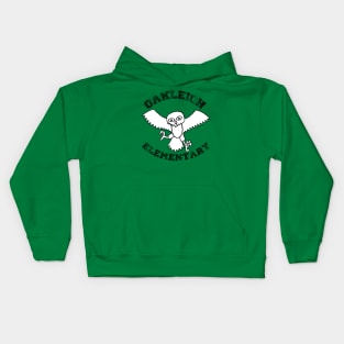 Oakleigh elementary vintage lettering Kids Hoodie